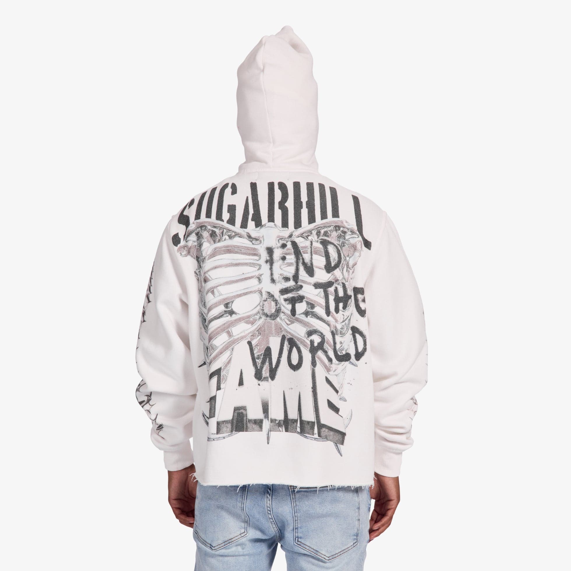 "End Of The World" Hoodie (white)