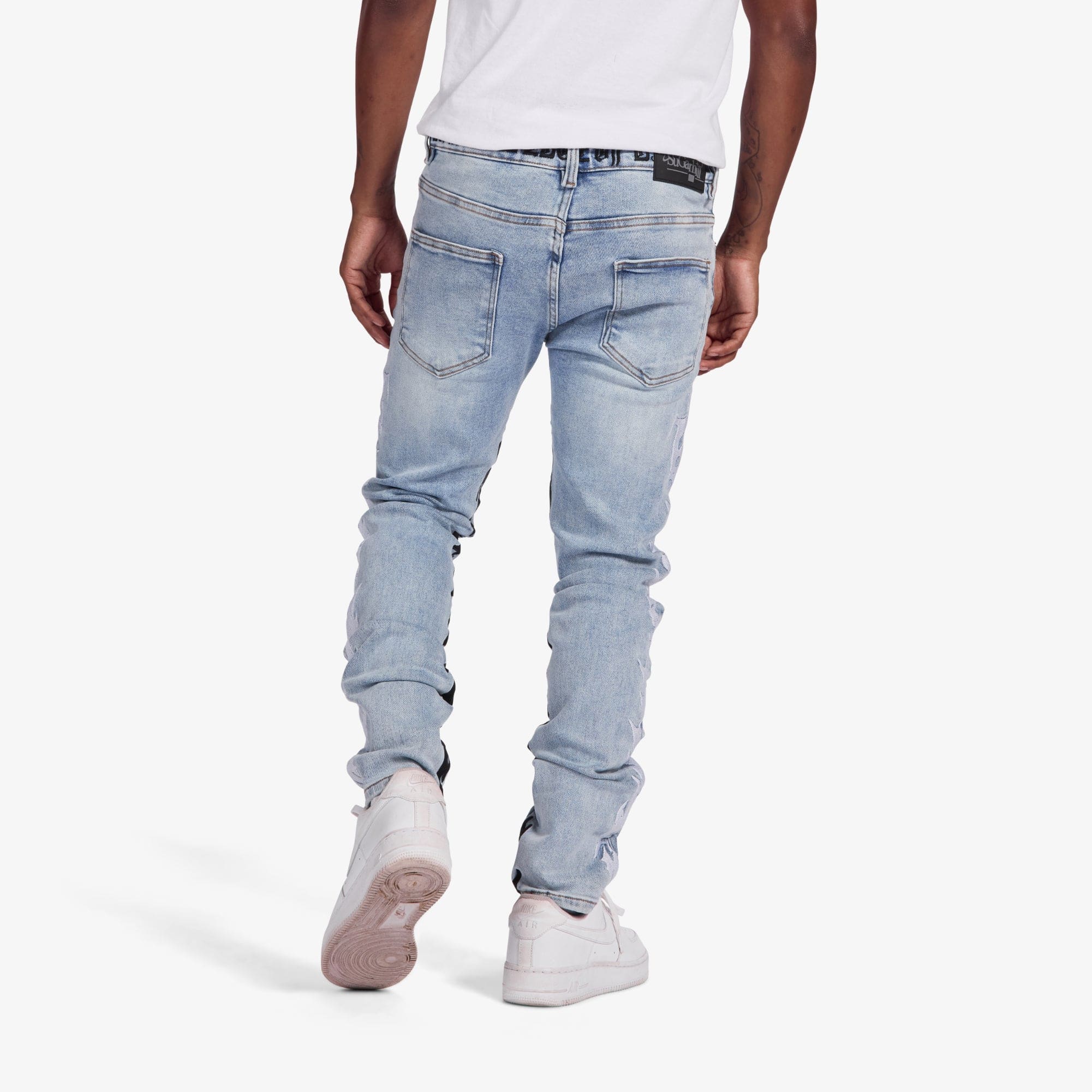 "Toxins" Skinny Jeans (blue wash)
