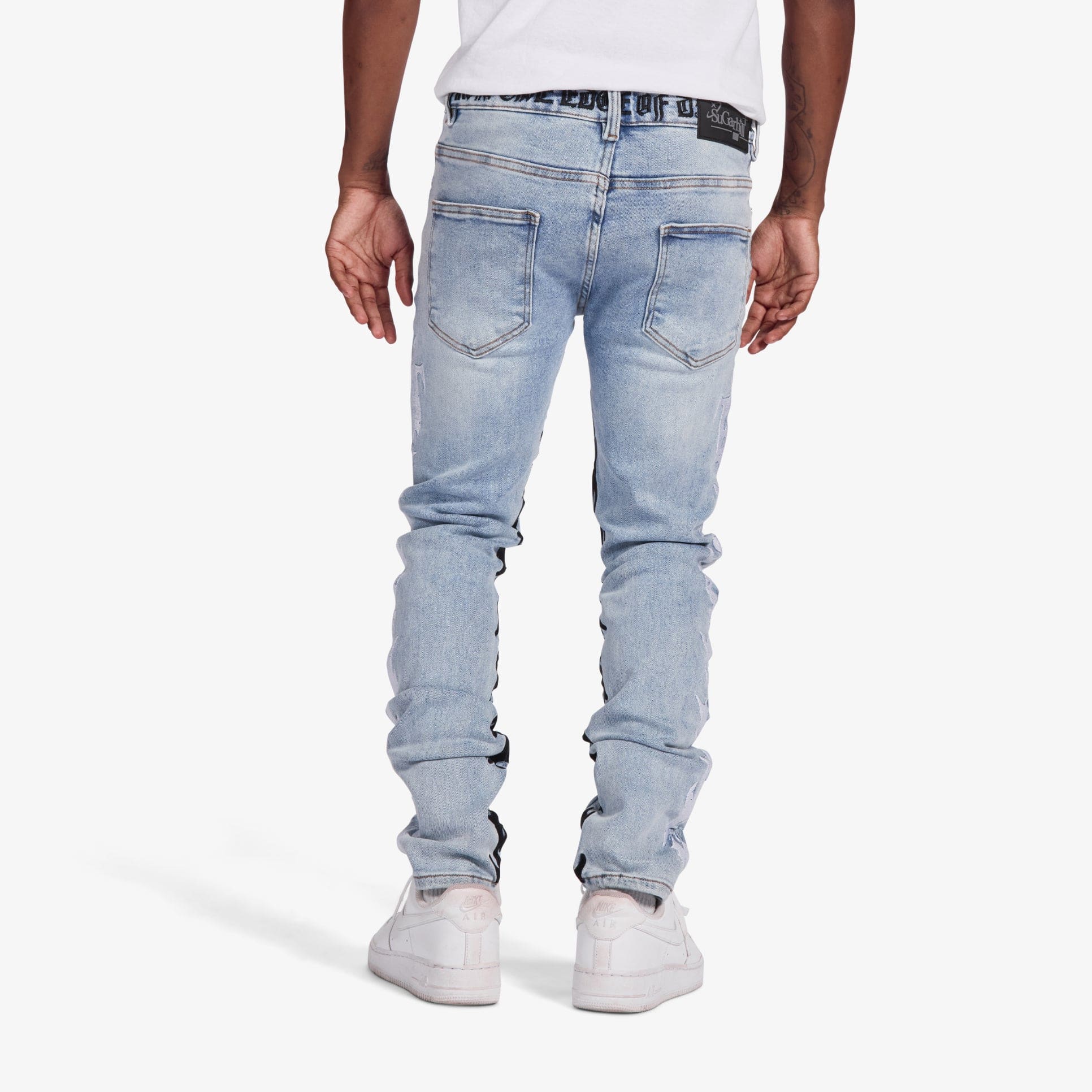 "Toxins" Skinny Jeans (blue wash)