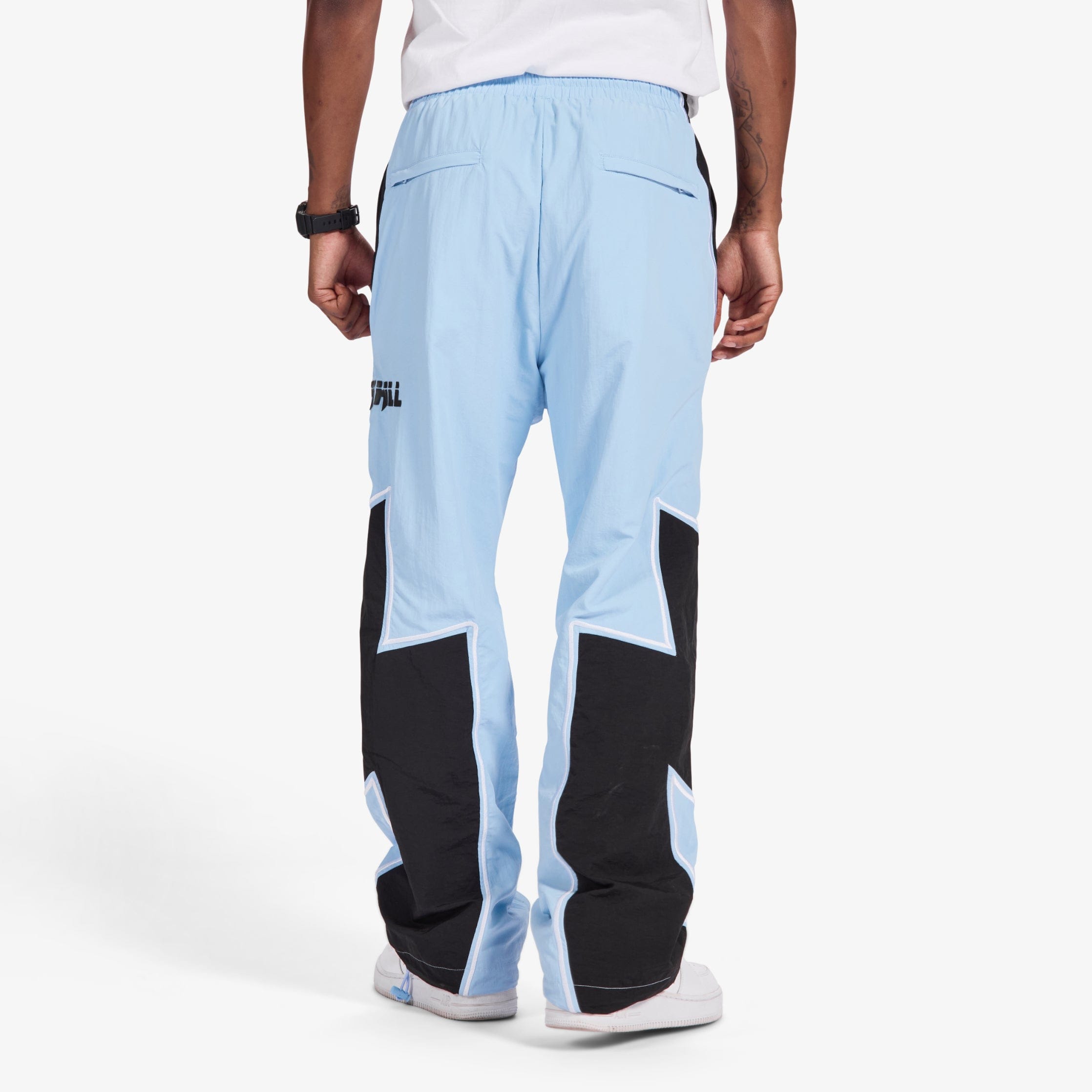 Bolt" Windbreaker Pants (baby blue)