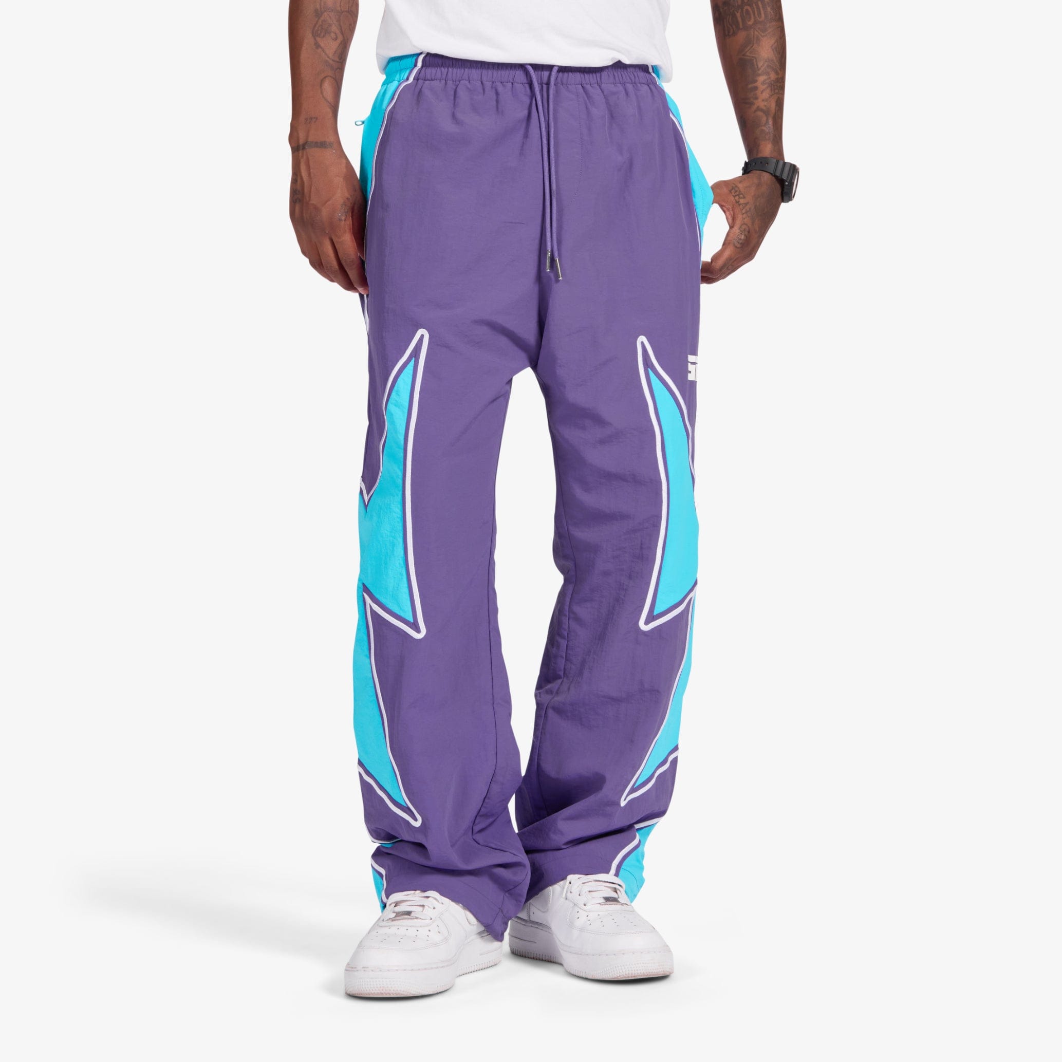 Bolt" Windbreaker Pants (purple)