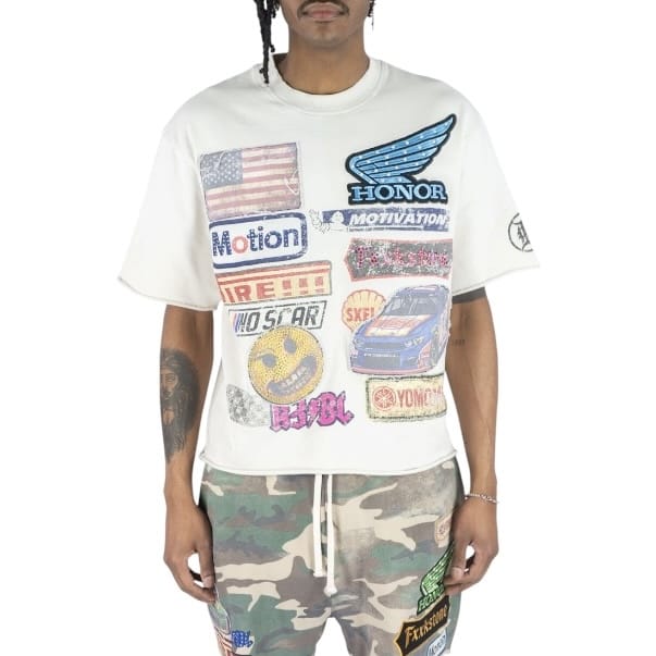 R3bel Denim Highspeed Tee (Eggshell) 610-31118