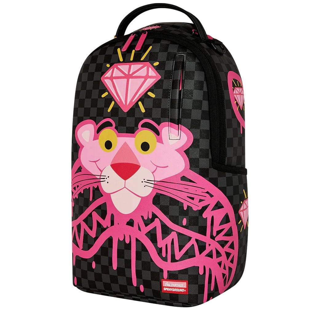 Sprayground Pink Panther Diamond Shark Backpack