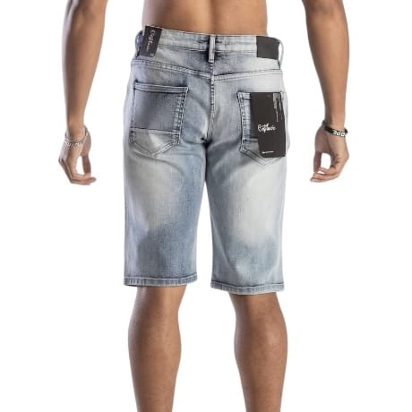 Cest La Vie Washed Denim Short (Niagara Blue)