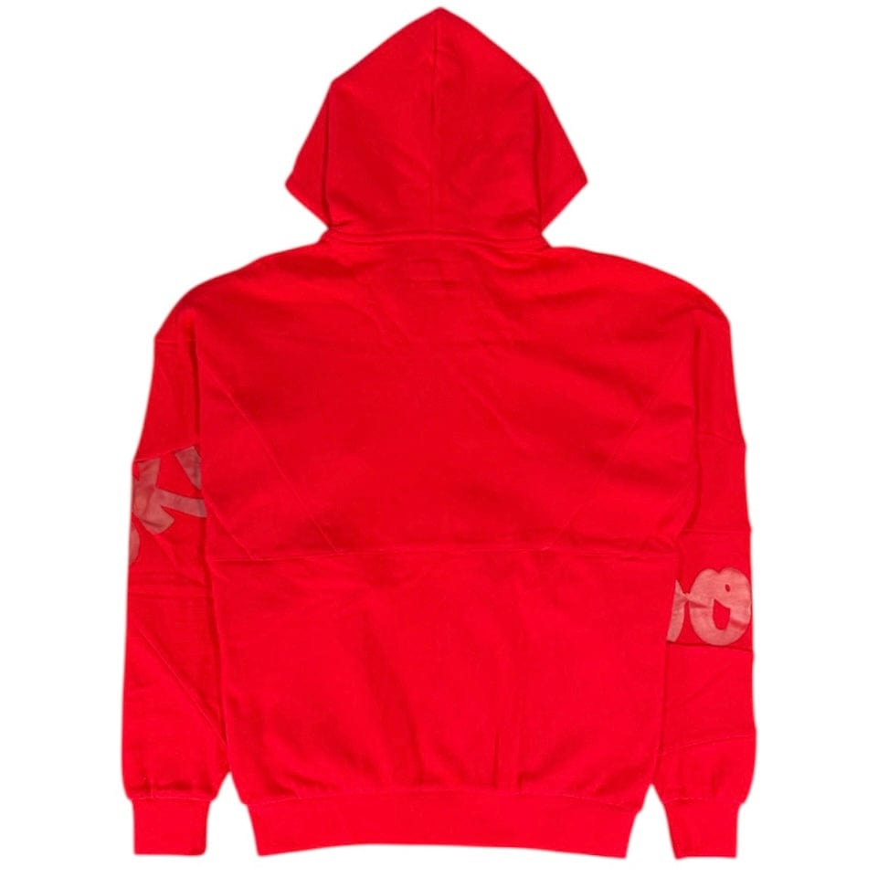 Cookies Geometric Button-Up Hoodie (Red) 1556H5639
