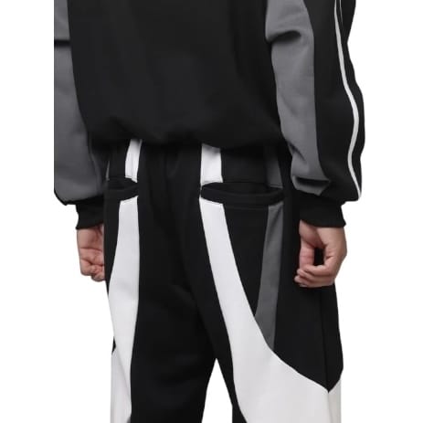 Loiter Hybrid Tek Zip Hoodie & Sweatpants Set (Black)