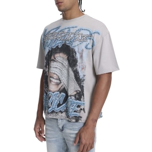The Syndicate Legends Never Die Smooth Criminal Tee (Light Grey)