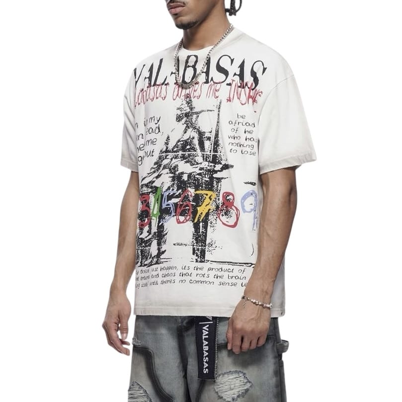 Valabasas Insane Tee (White) VLBS-VT1-1085