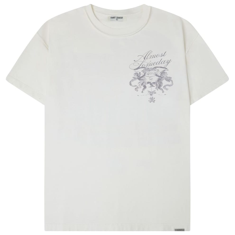 Almost Someday Flourish Tee (Cream) AS-FALL26-003