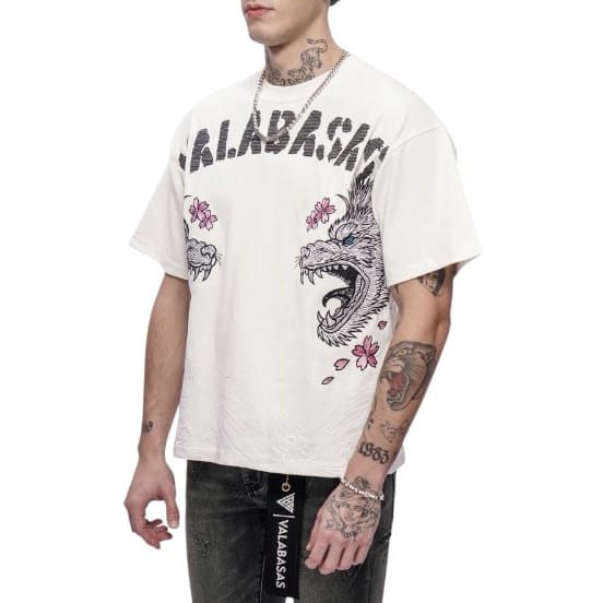 Valabasas Ikari Tee (Off White) VLBS-VT1-1092