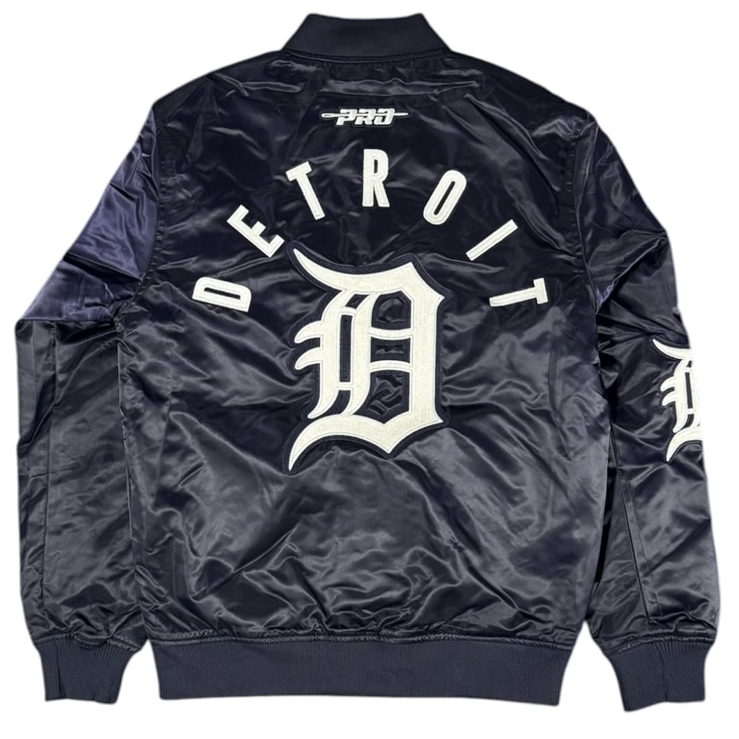 Pro Standard MLB Detroit Tigers All Pro Satin Jacket (Navy)