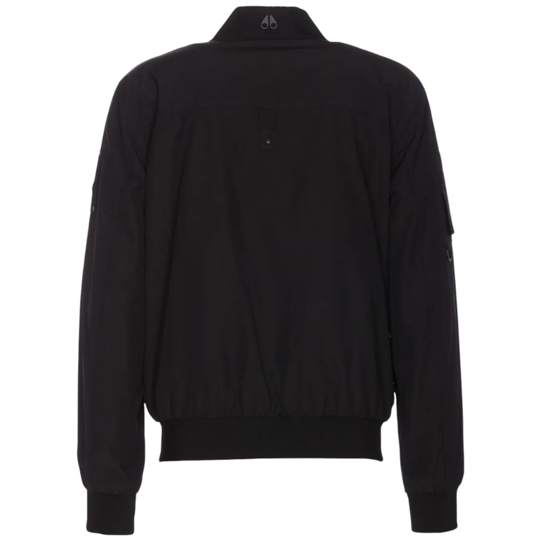 Moose Knuckles Courville Bomber Jacket (Black)