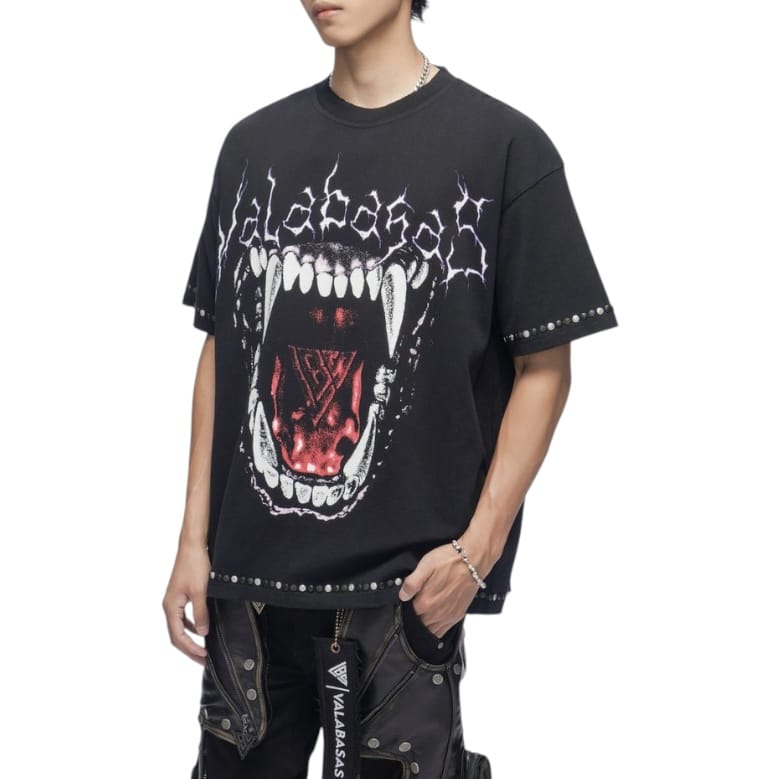 Valabasas Vicious Tee (Vintage Black) VLBS-VT1-1129