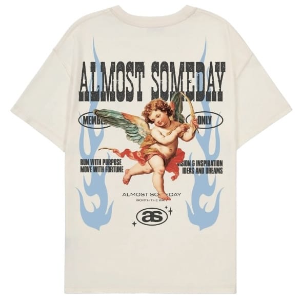 Almost Someday Members Tee (Cream)