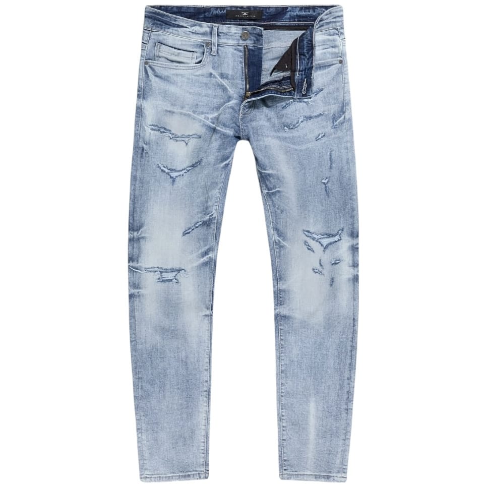 Jordan Craig Collins Straight Fit Geostorm Denim (Arctic Wash) JC2400