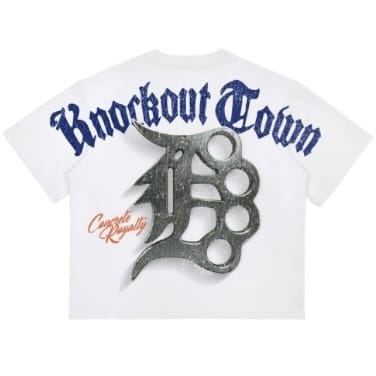 Roku Studios Knockout Detroit Boxy Tee (White)