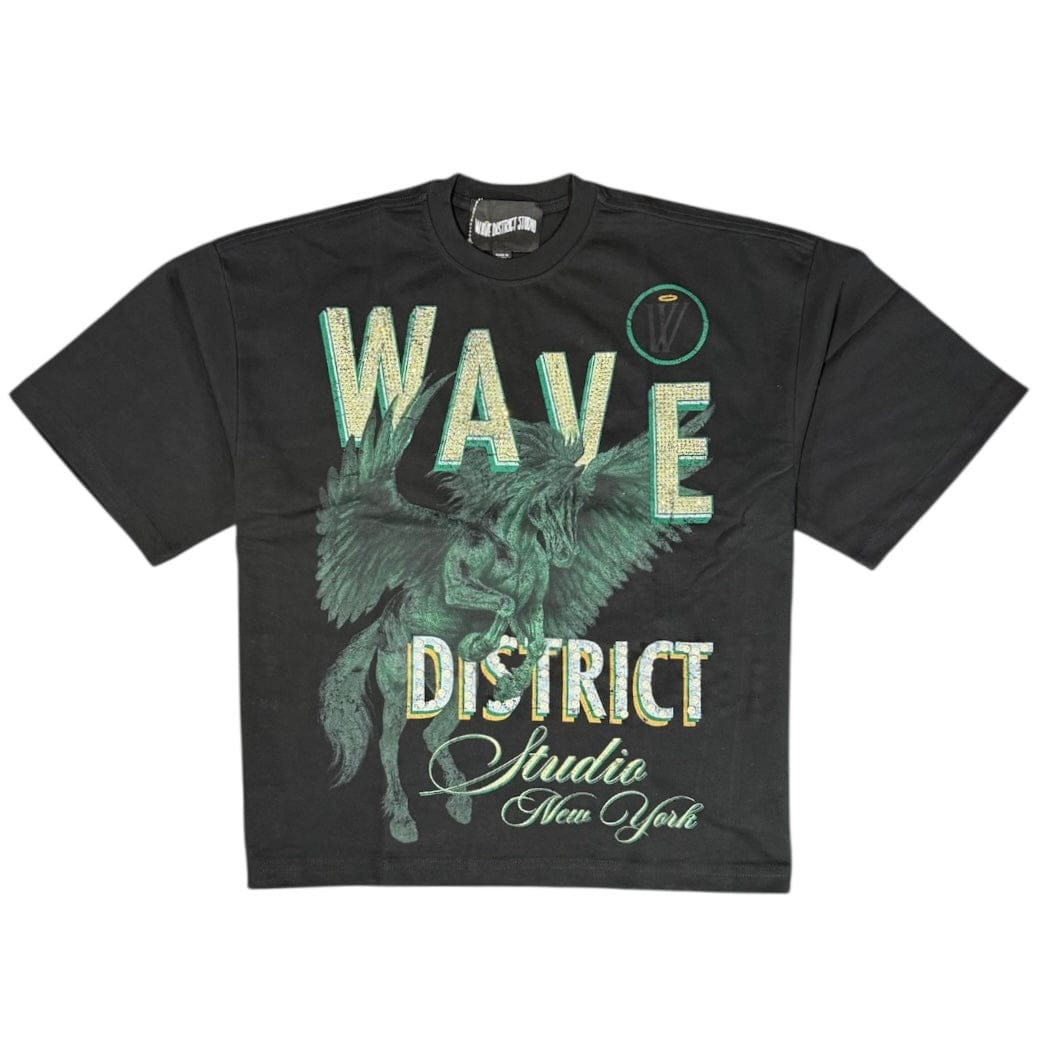 Mr. Wave Mystic Wave Oversized Tee (Black) WDS-2T003A