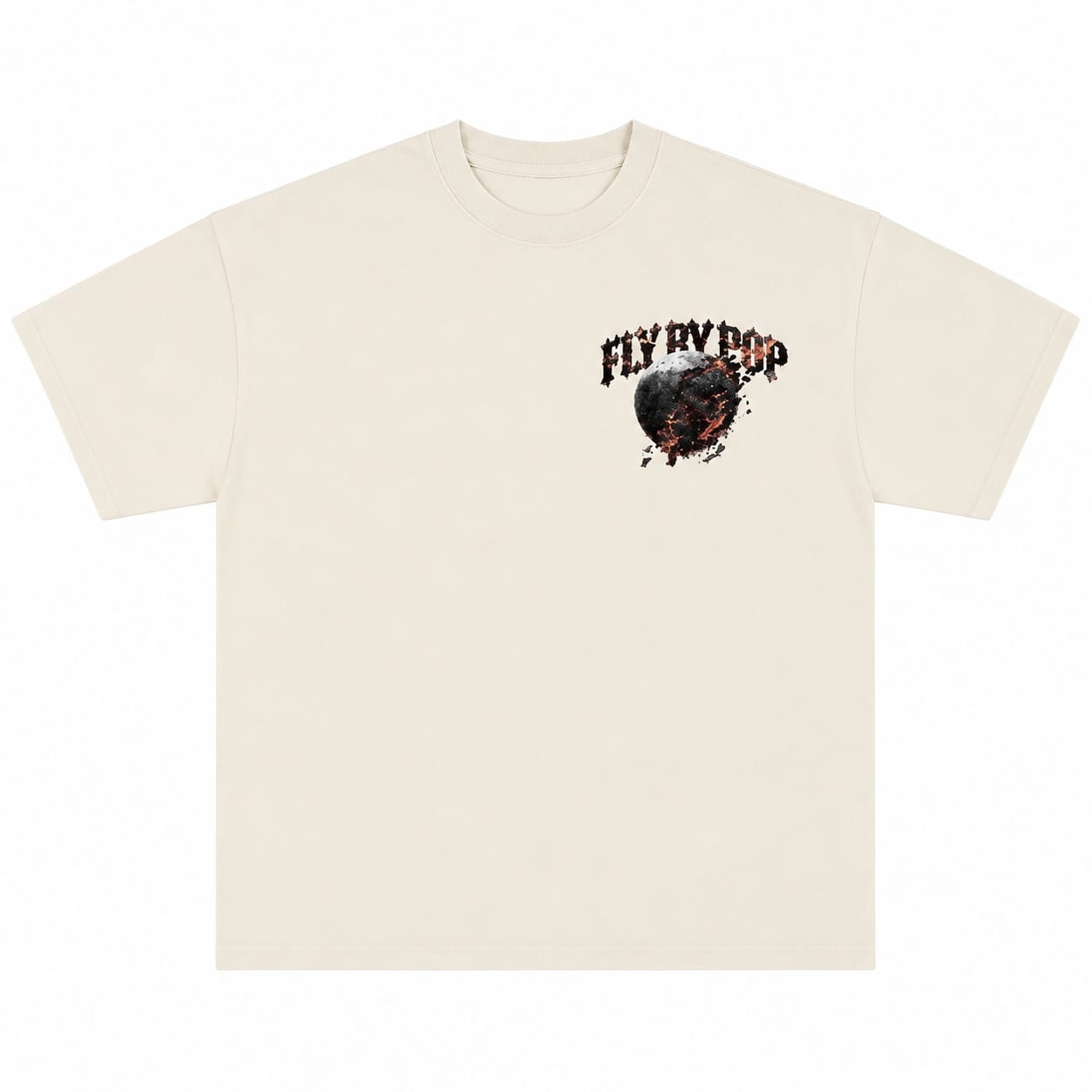 Fly By Popularity Armageddon Tee (Cream) FBP-034