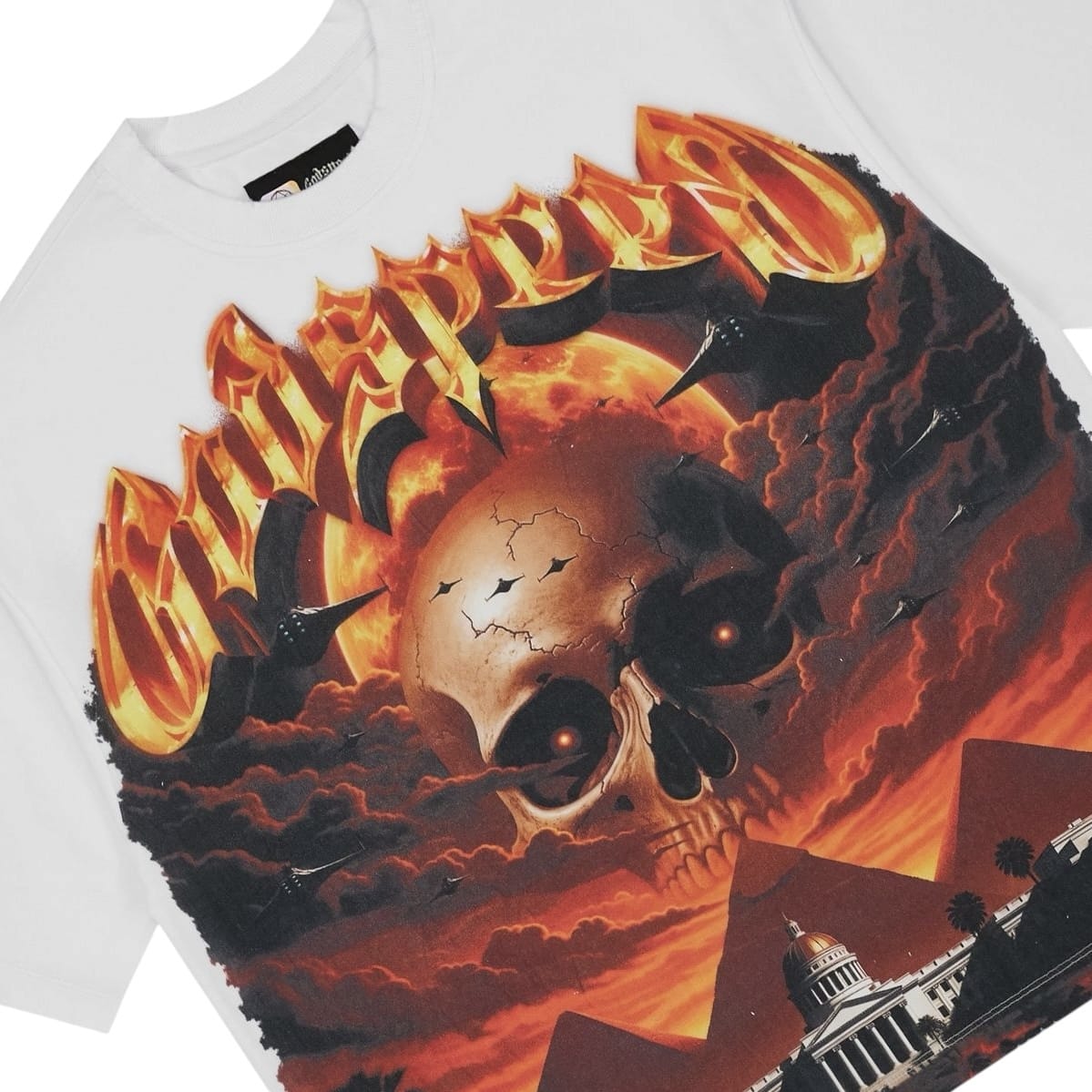 Godspeed Echoes Of Empires Tee (White)