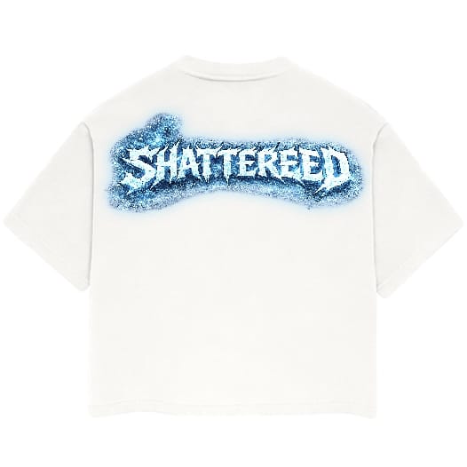 Shattered Hearts Nyc On Fire Tee (White)