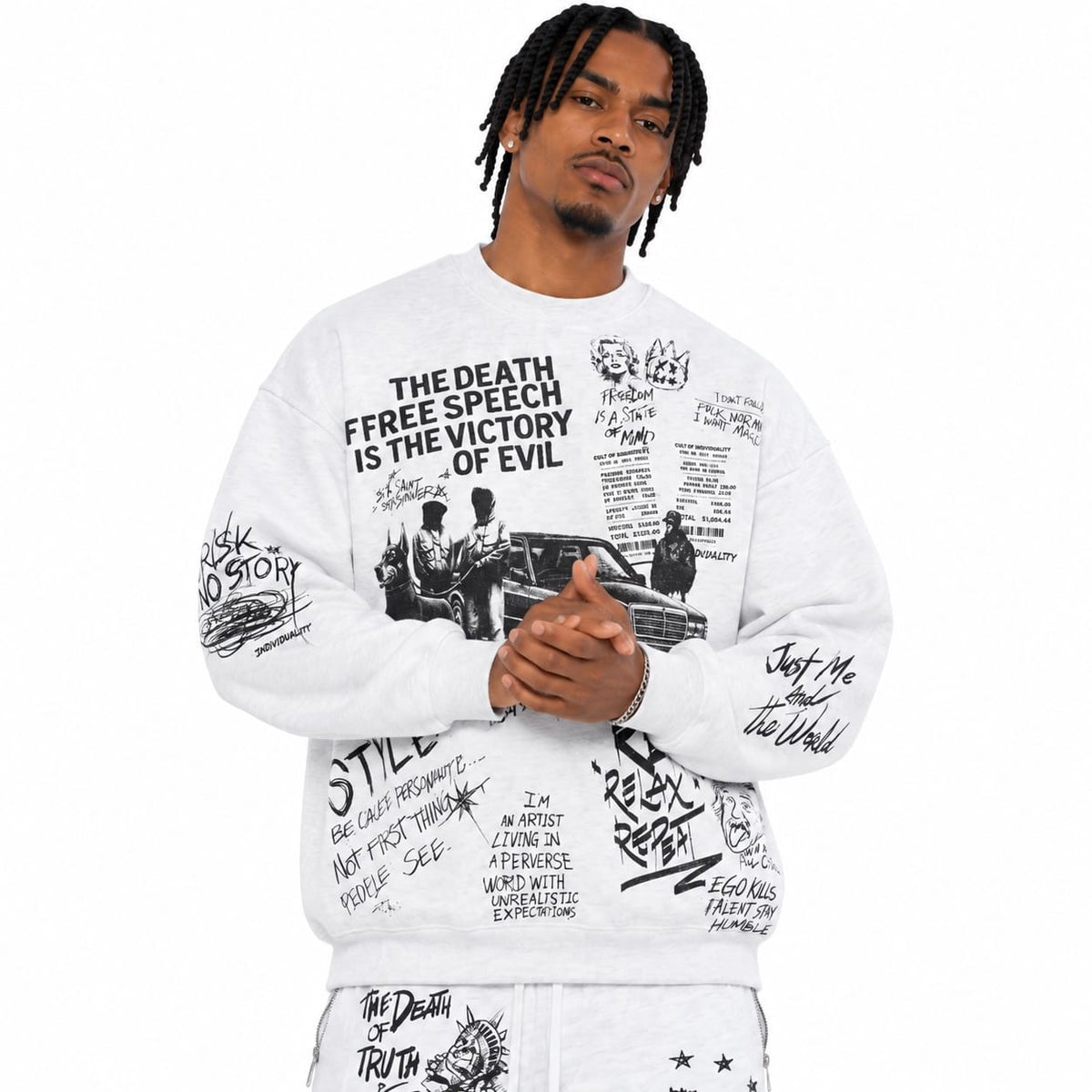 Cult Of Individuality The Death Of Free Speech Set (Heather Grey)