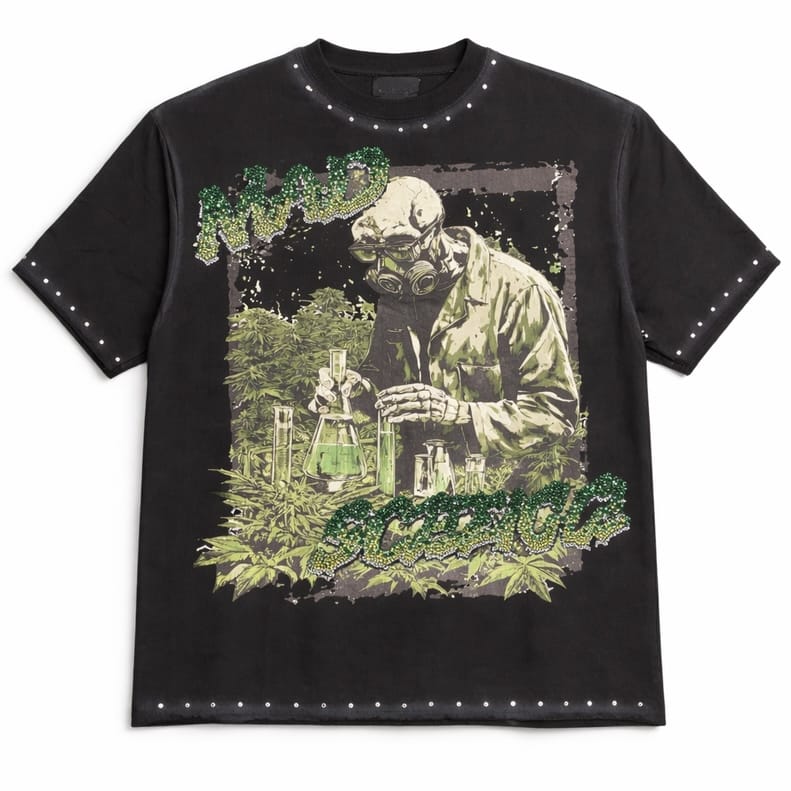 Supply Studios Mad Science Tee (Black) SPT26-21