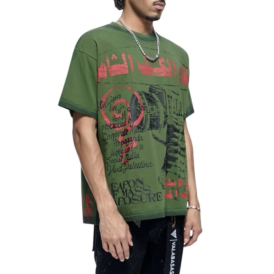 Valabasas Weapon Tee (Green) VLBS-VT1-1084