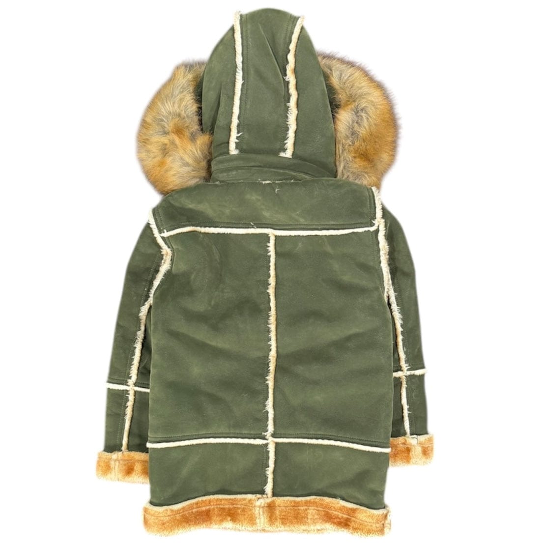 Kids Jordan Craig Denali Shearling Jacket (Olive) 91620K
