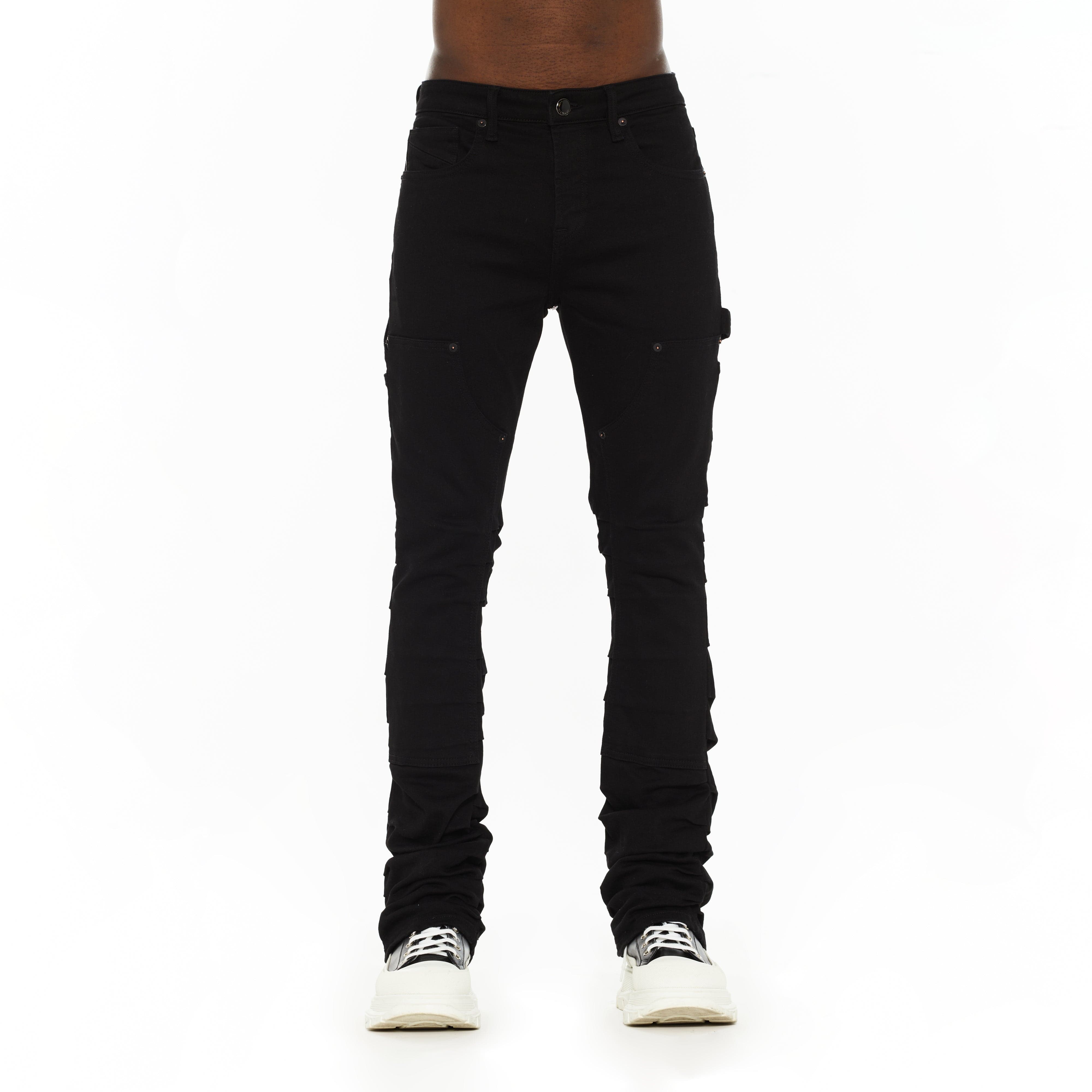 Hvman's Mars Bootcut Jeans in Black