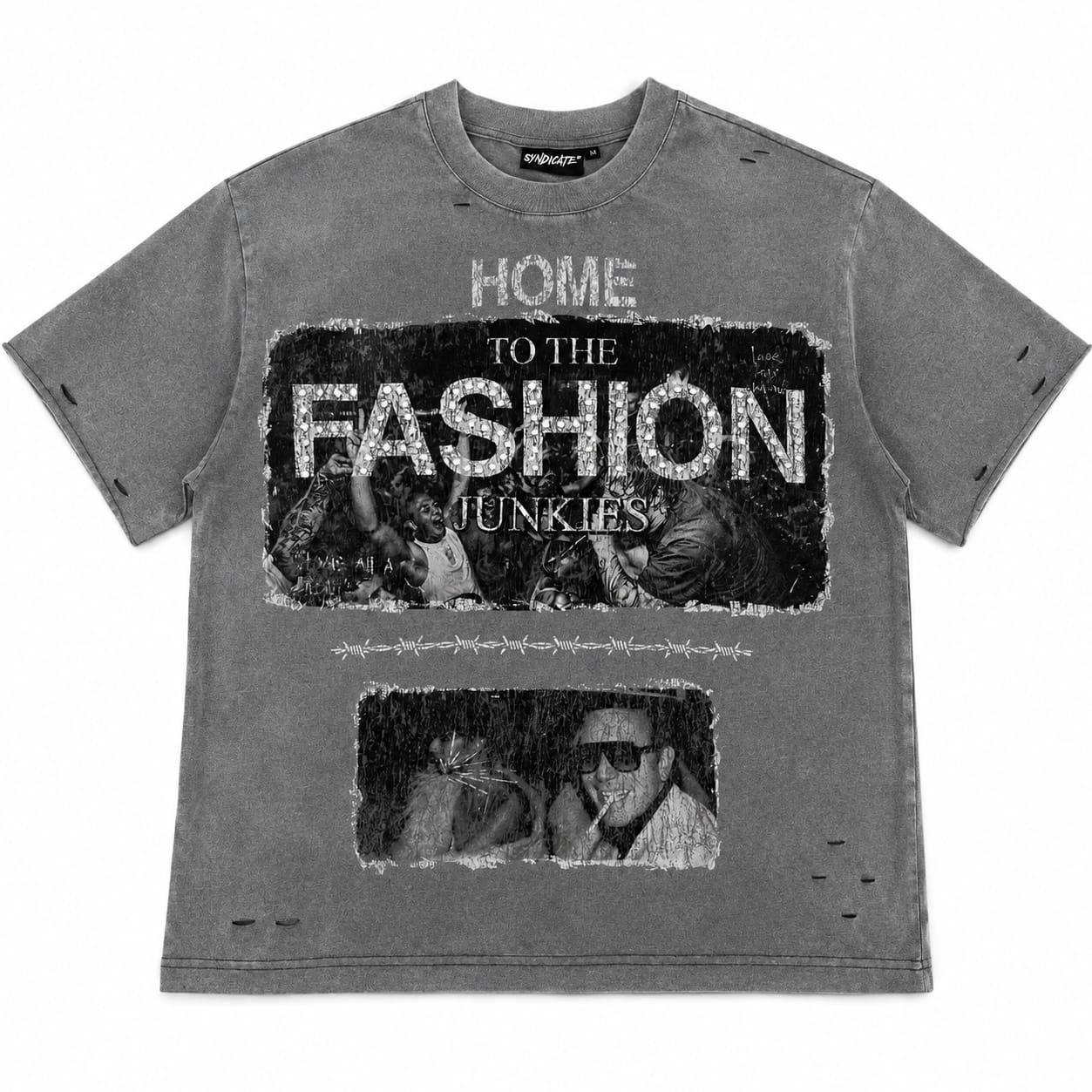 The Syndicate Fashion Tee (Grey Wash)