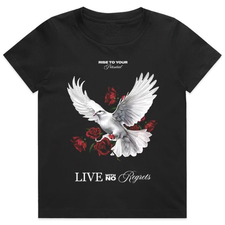 Boys Streetwear Official 27 Rise Tee (Black)