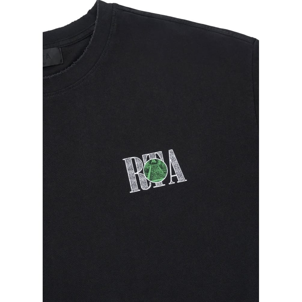 Rta Colin Oversized Tee (Vintage Black Spade)