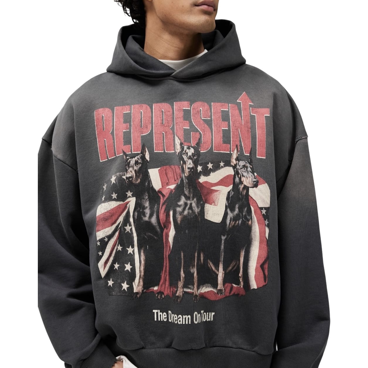 Represent Dream On Tour Hoodie (Sun Fade Grey) MLM100618-46