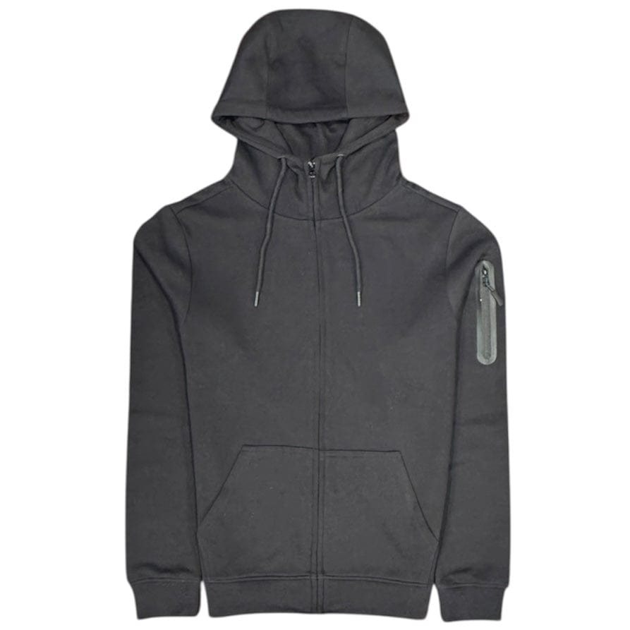 Civilized Basic Double Jersey Tech Hoodie (Black) CV101