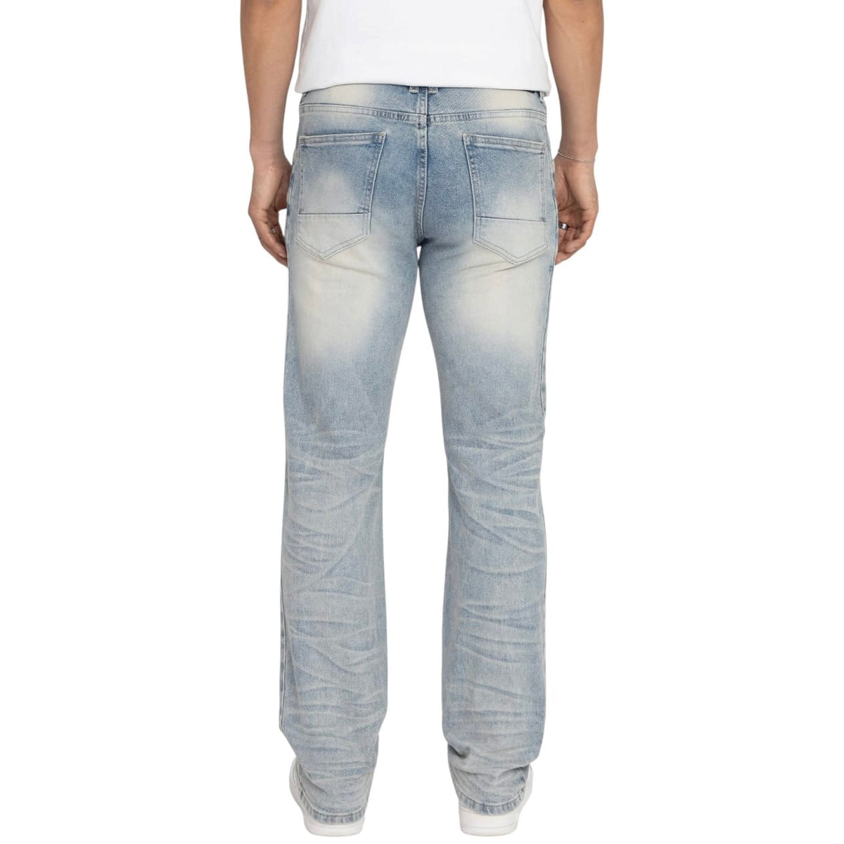 Smoke Rise Essential Vintage Washed Jeans (Marco Blue) JP26F233