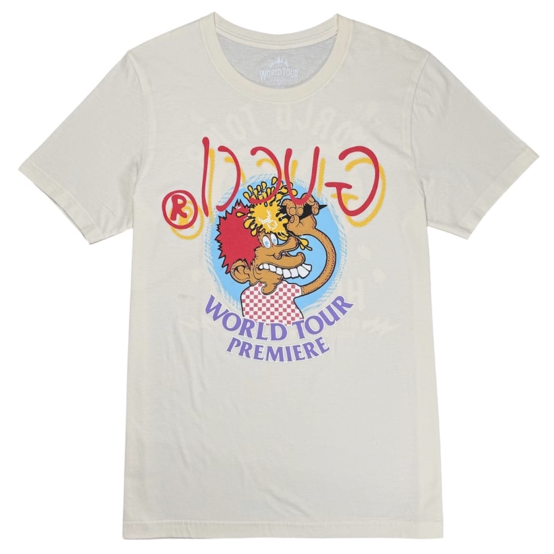 World Tour Clippers T-Shirt (Cream) - WLDTR2443