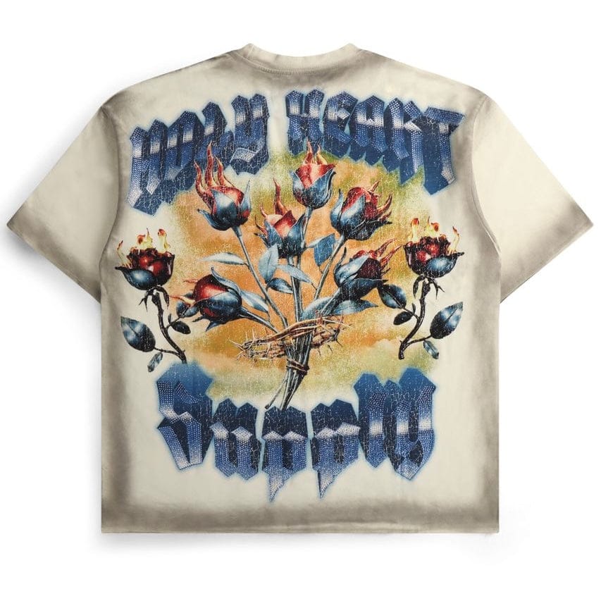 Supply Studios Holy Heart Tee (Bone) SPT26-23