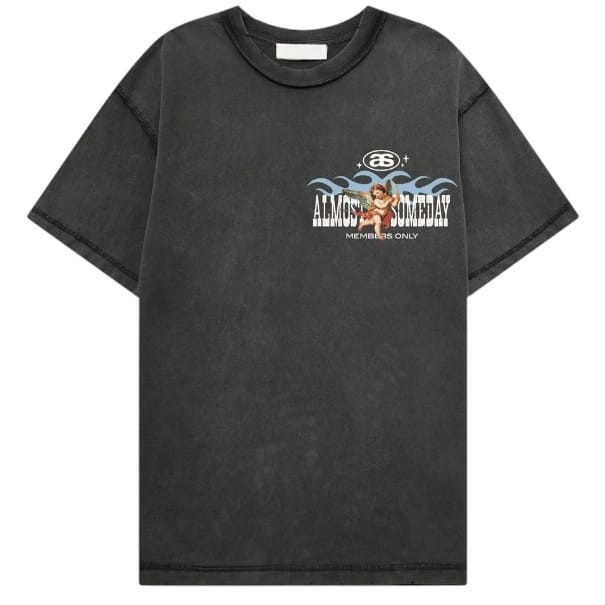 Almost Someday Members Tee (Black)