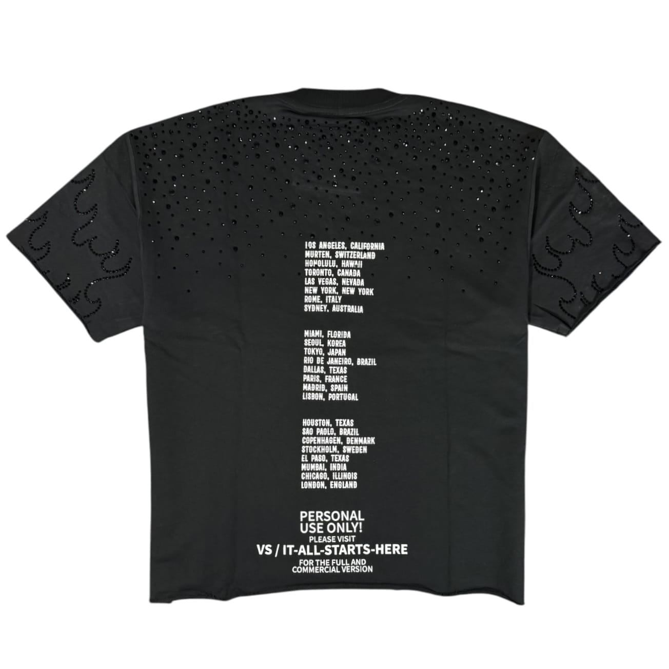 Voyage Studio Legend World Tour Tee (Black) 63T03-BK