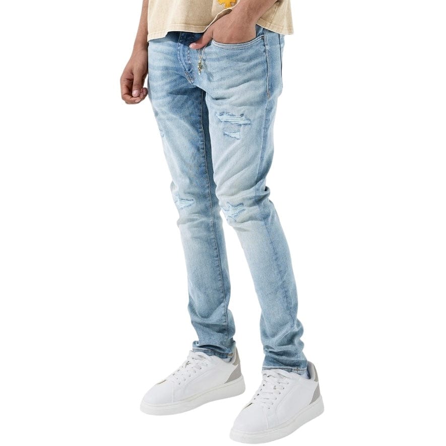 See You In Paradise Slim Taper Humility Denim (Sky Blue) JSP200