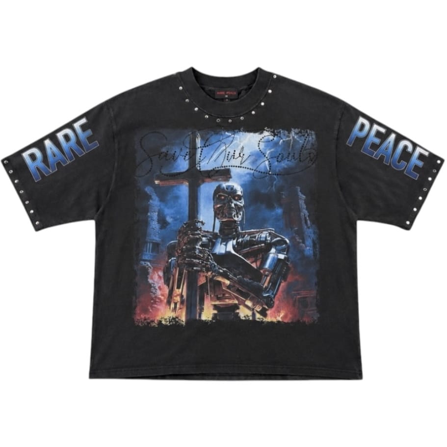 Rare Peace Cut The Chaos Tee (Black) RT6046