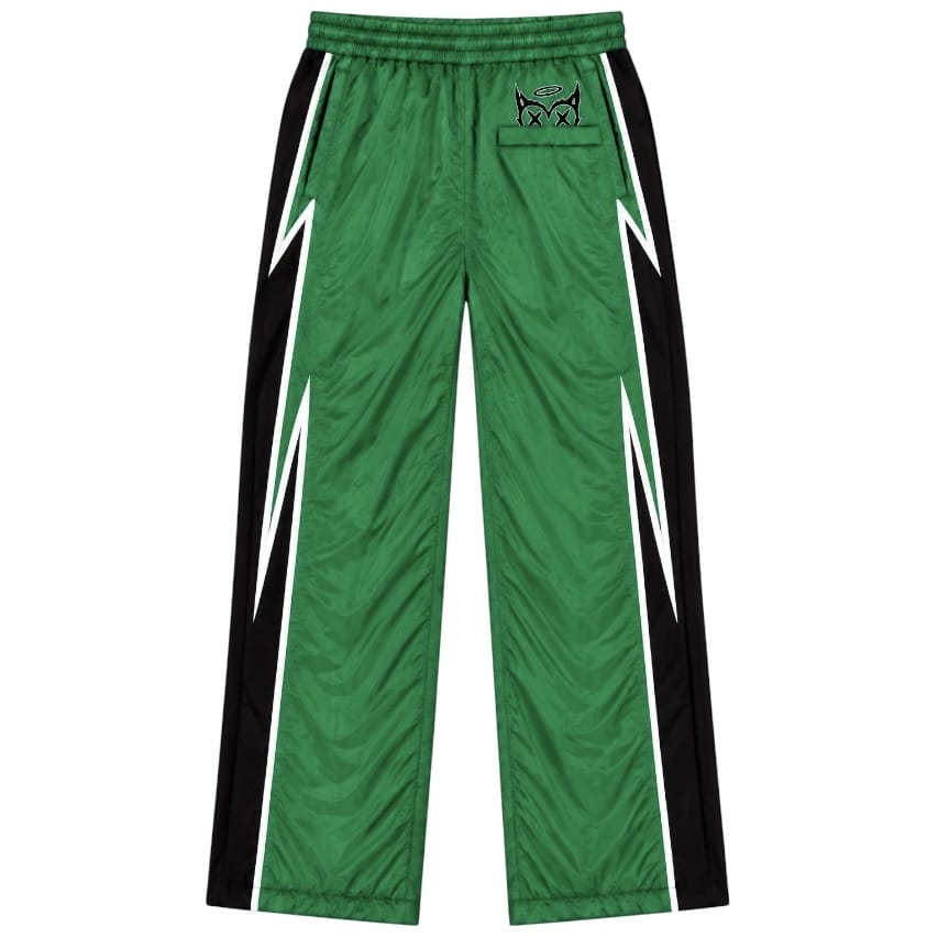 Shattered Hearts Peekaboo Nylon Set (Green)