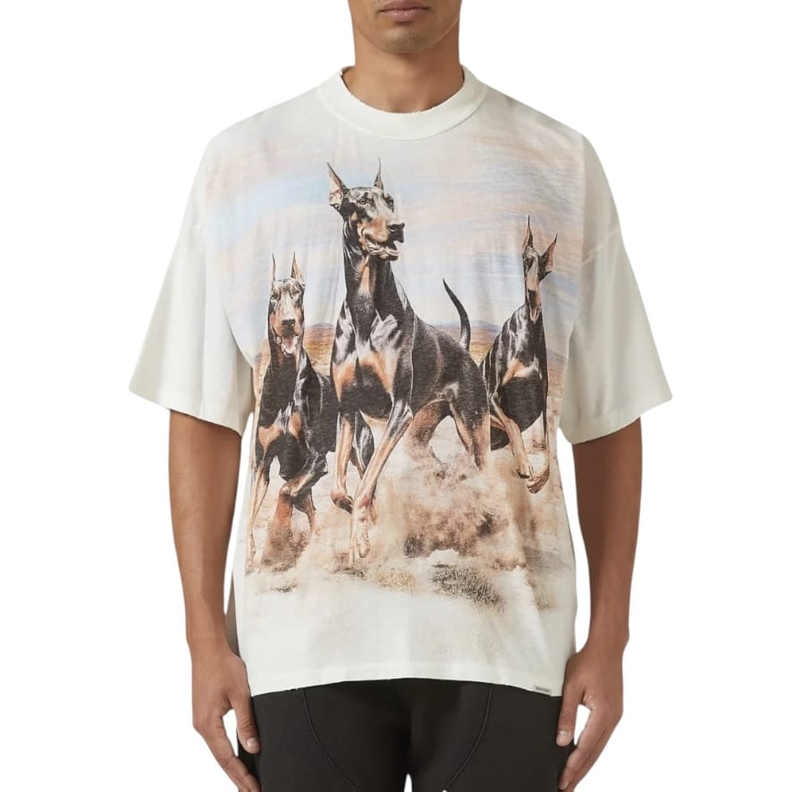 Represent Western Dobermans Tee (Flat White) MLM100665-72