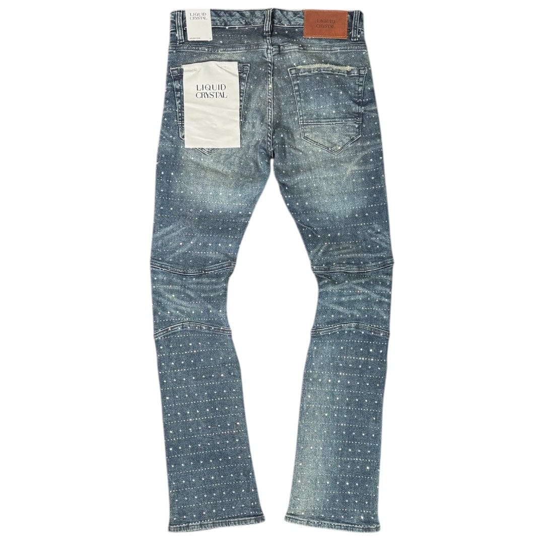 Liquid Crystals Envoy Stacked & Crystal Jean (Studio Blue) JTF2334