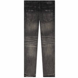 Purple Brand Grey Dirty Blowout Jean (Grey Wash) P002-GEB
