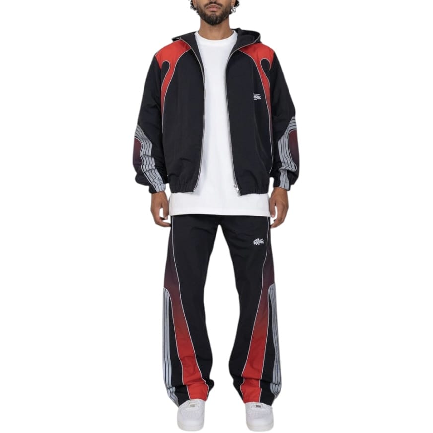 Eptm Helios Jacket & Pants Set (Black/Red)