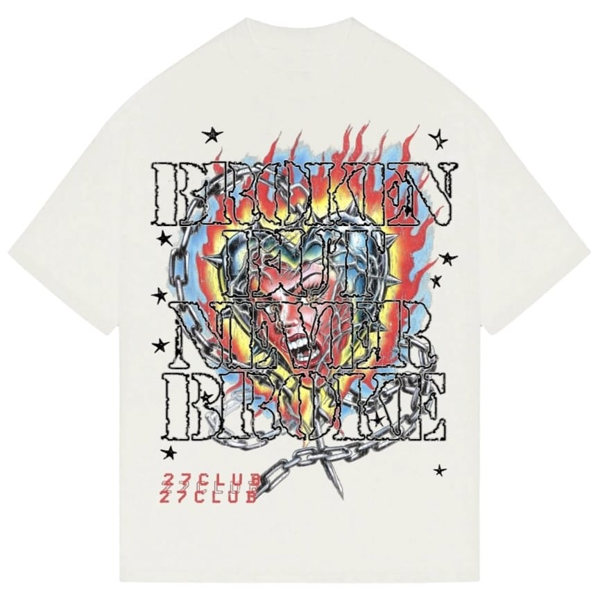 27Club Heart On Fire Tee (Natural)