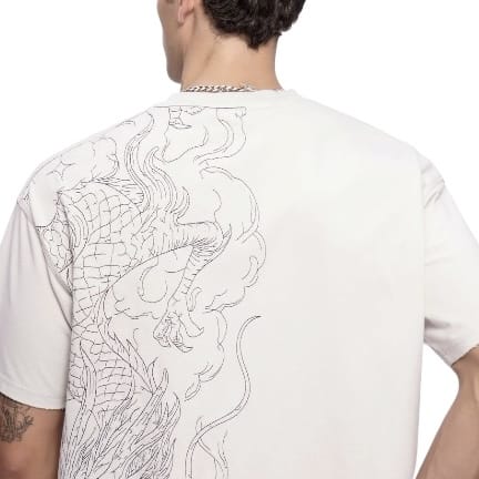 Valabasas Mist Temple Tee (Washed White) VLBS-VT1-1099