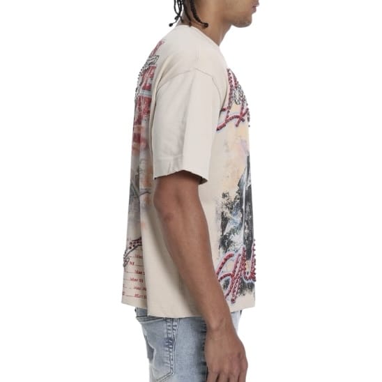 The Syndicate Legends Never Die City Of Love Tee (Beige)