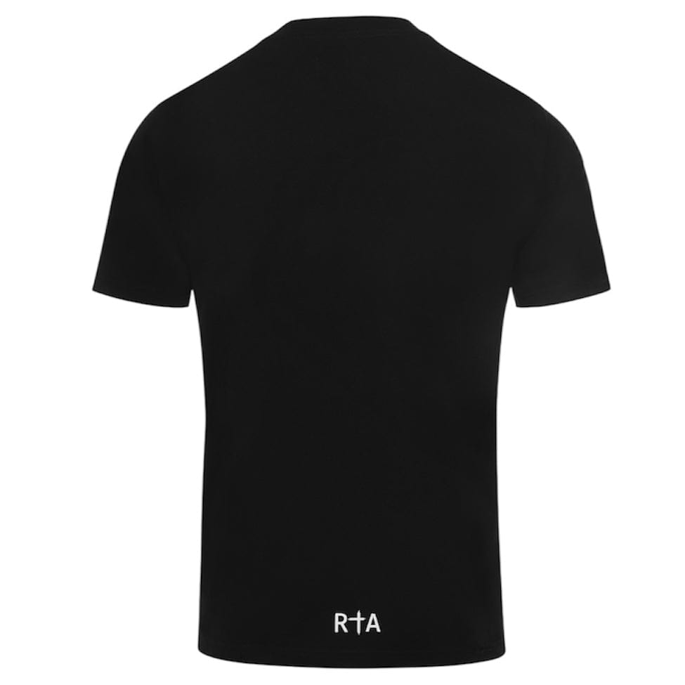 Rta Liam Short Sleeve Logo Tee (Black/White) ME00K83-T1192BKFWT